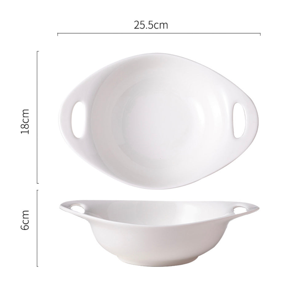 Baking Bowl With Handles Large Nestasia