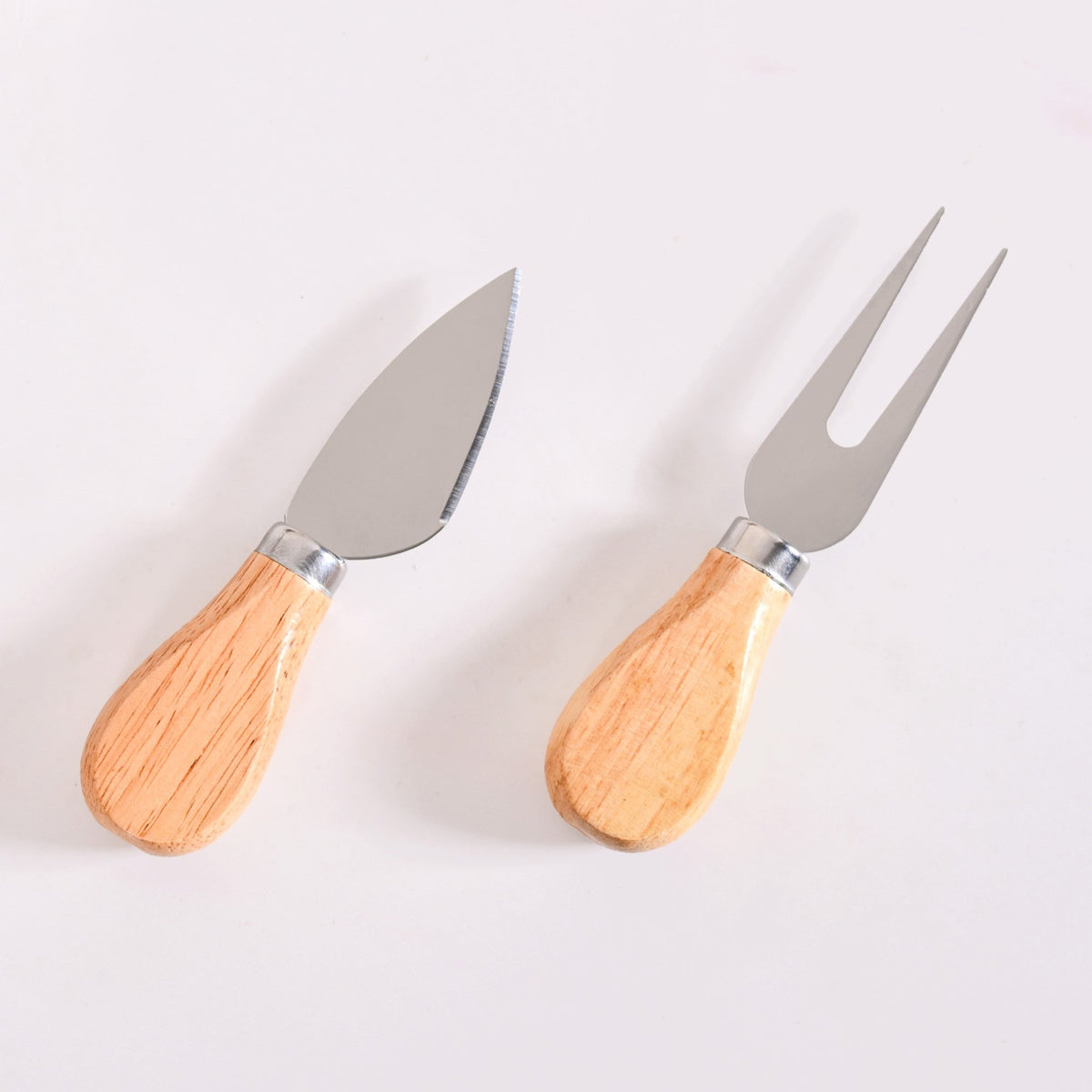 Cheese Board With Cheese Knife And Fork Nestasia