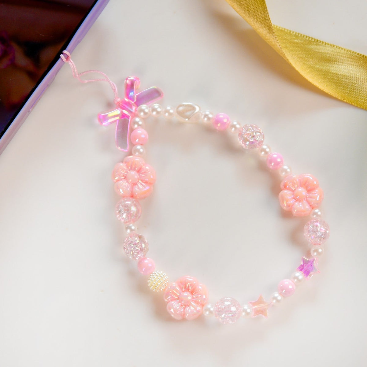Cherry Blossom Trinket Phone Charm Nestasia