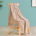 Chestnut Soft Couch Throw Nestasia