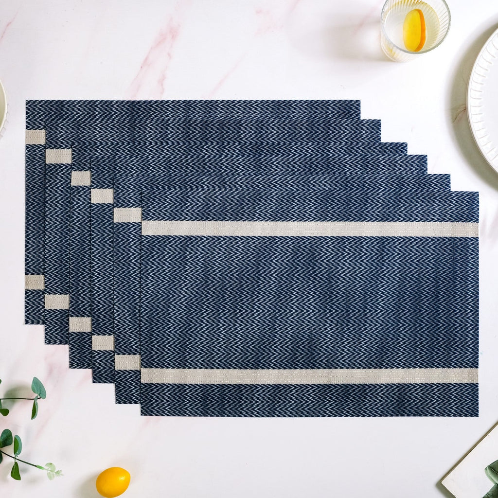 Chevron Table Mat Set Of 6 Nestasia