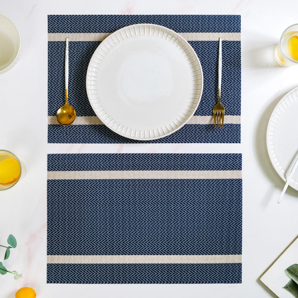 Chevron Table Mat Set Of 6 Nestasia