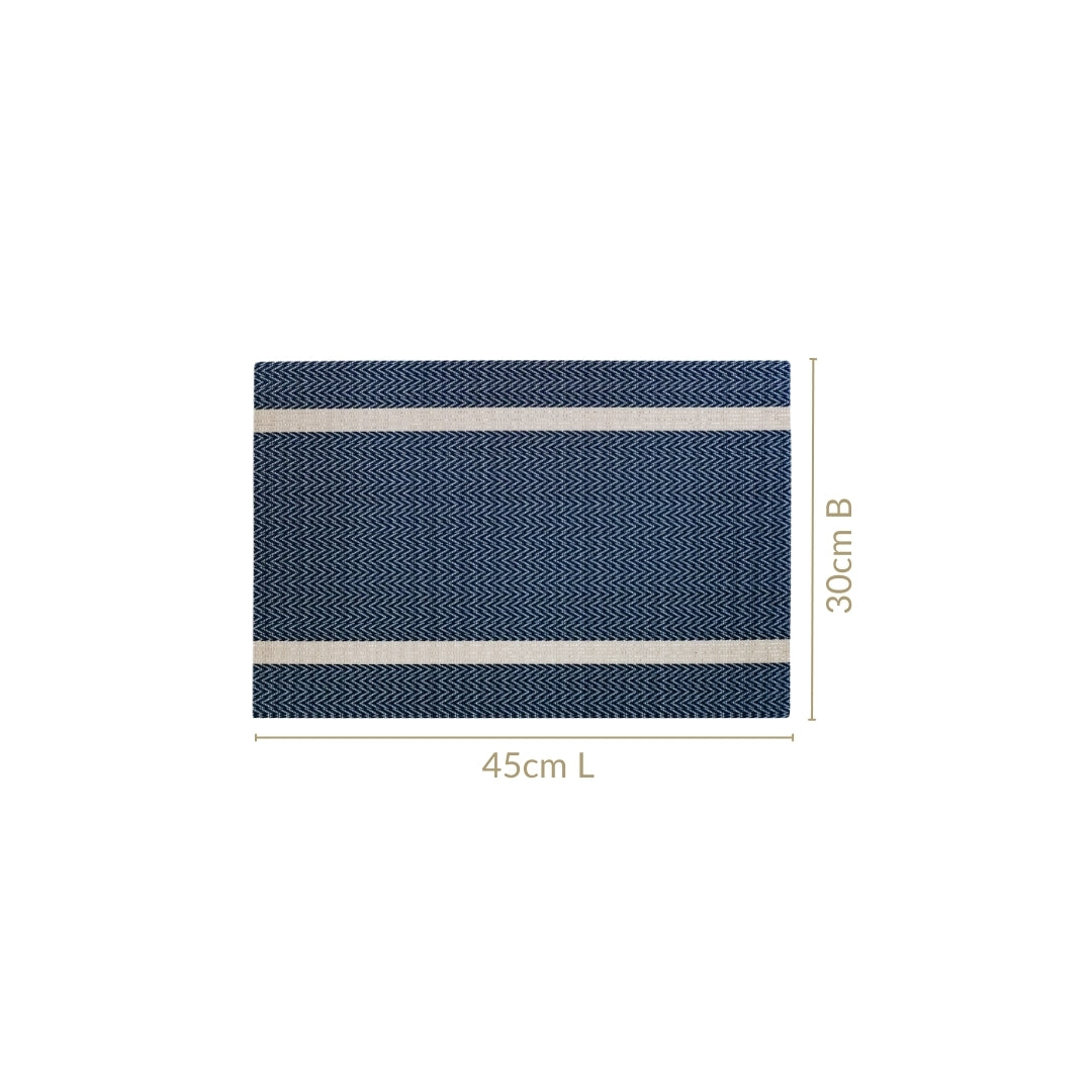 Chevron Table Mat Set Of 6 Nestasia