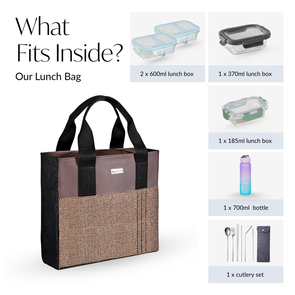Chic Everyday Lunch Bag For Office Nestasia