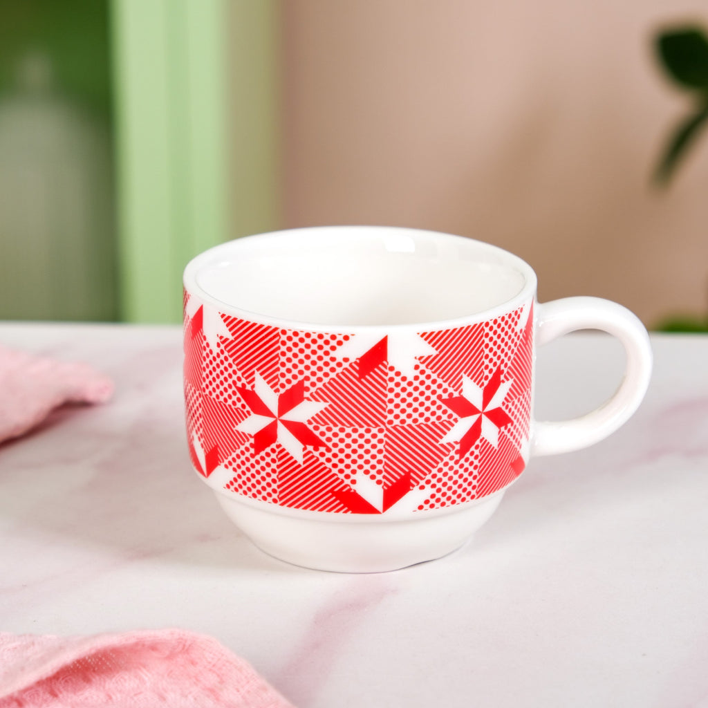 Hot Chocolate Cup Spoon And Coaster Gift Set Of 6 Nestasia