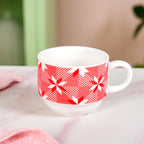 Hot Chocolate Cup Spoon And Coaster Gift Set Of 6 Nestasia