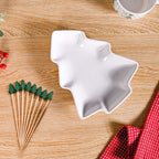 Christmas Cups Spoon Tree Platter Picks Gift Set Nestasia