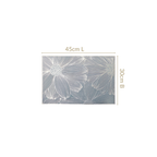 Chrome Blossom Table Mat Set Of 6 Nestasia