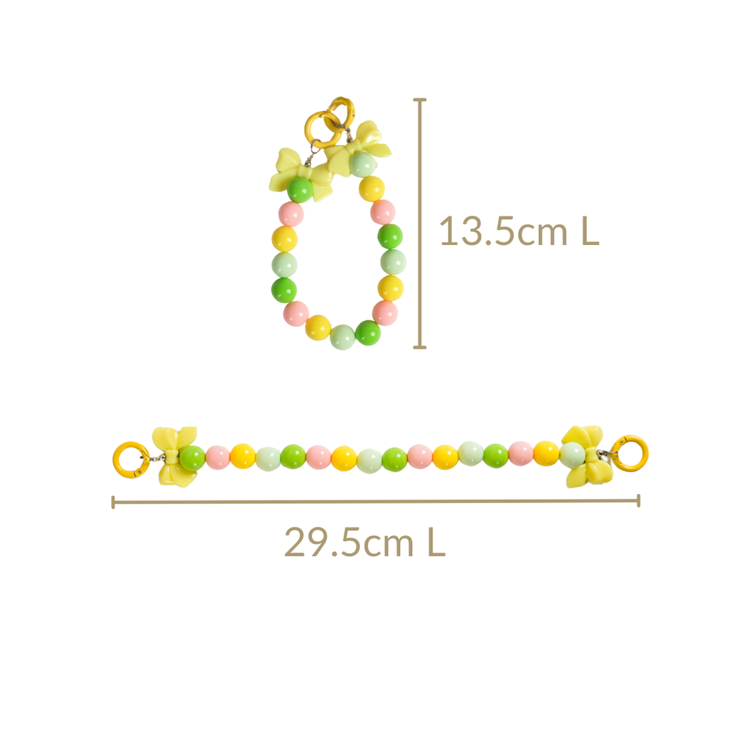 Citrus Pop Dual Clasp Keychain Nestasia