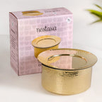 Pure Brass Patila With Lid 2000ml Nestasia