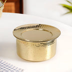 Pure Brass Patila With Lid 2000ml Nestasia