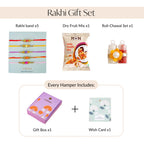 Set Of 5 Classic Rakhi Gift Pack for Brother Nestasia