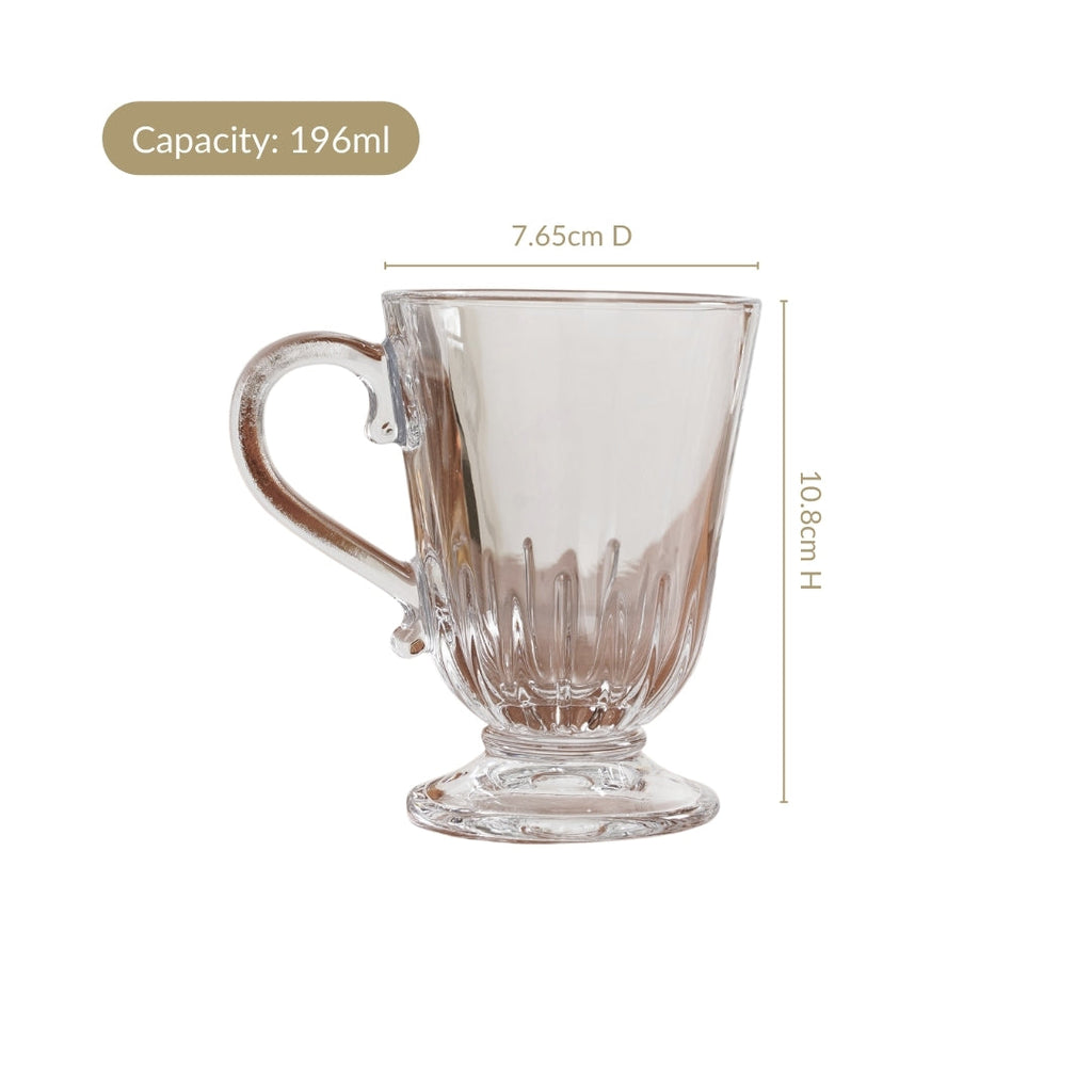 Classic Irish Coffee Glass Set Of 6 196ml Nestasia