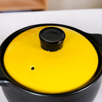Limonelle Ceramic Cooking Casserole With Lid Flame Safe 2300ml Nestasia
