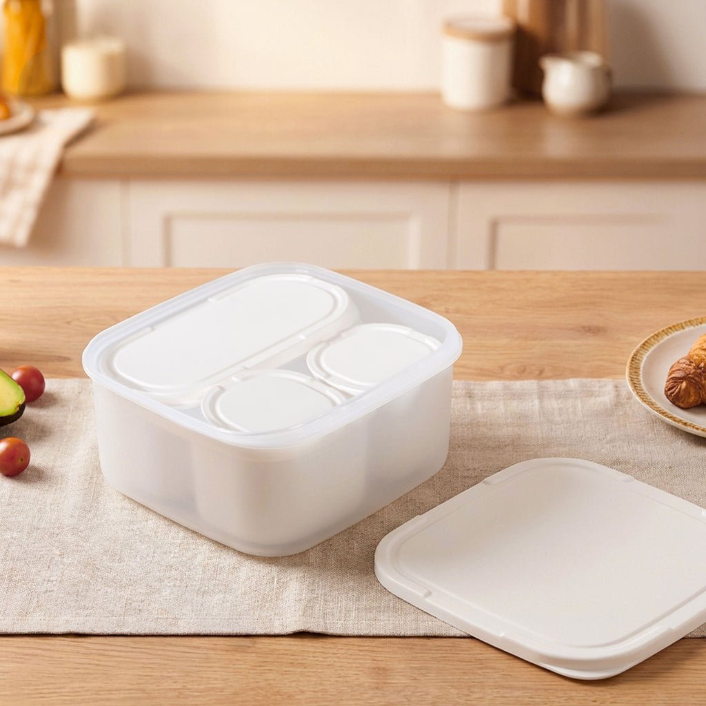 Nestable Food Storage Container Set Of 4 2150ml Nestasia