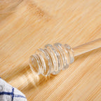 Glass Honey Jar with Dipper And Lid 300ml Nestasia
