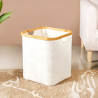 Minimalist Laundry Basket Off White Nestasia