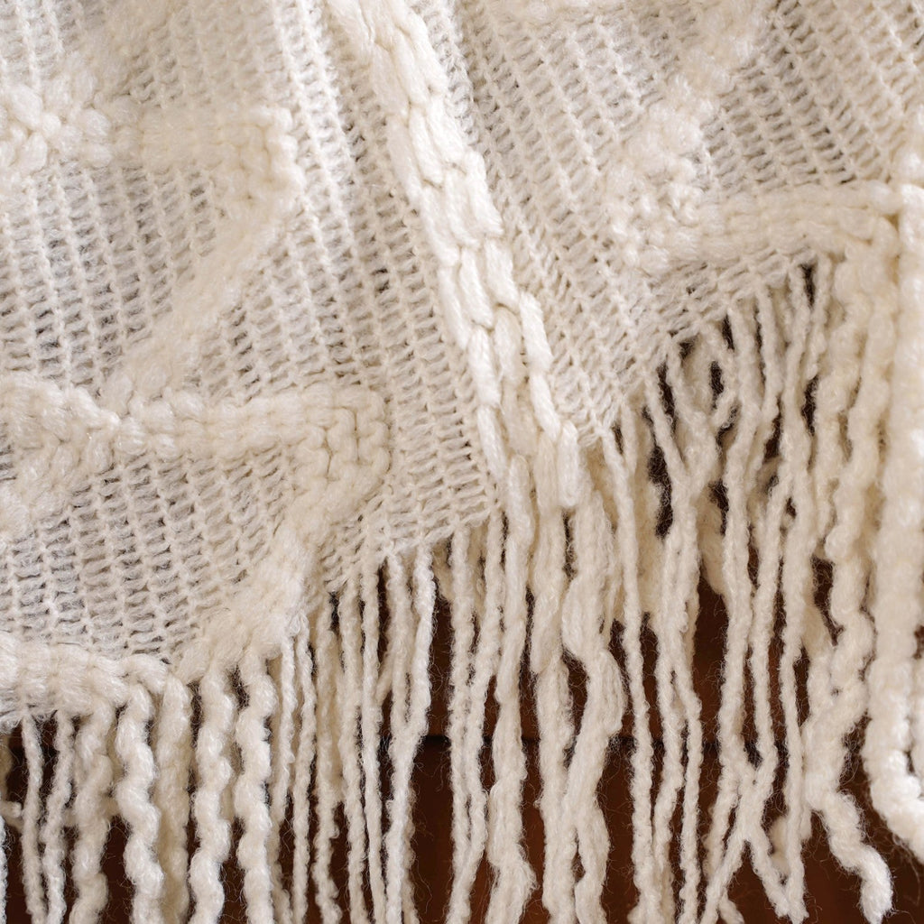 Cloud Dancer Couch Throw Blanket Nestasia