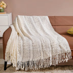 Cloud Nine Throw Blanket White Nestasia