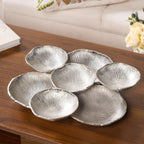 Clustered Bowls Large Platter Silver Nestasia