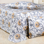 Coastal Chateau King Size Printed Cotton Bedding Set 275x275cm Nestasia