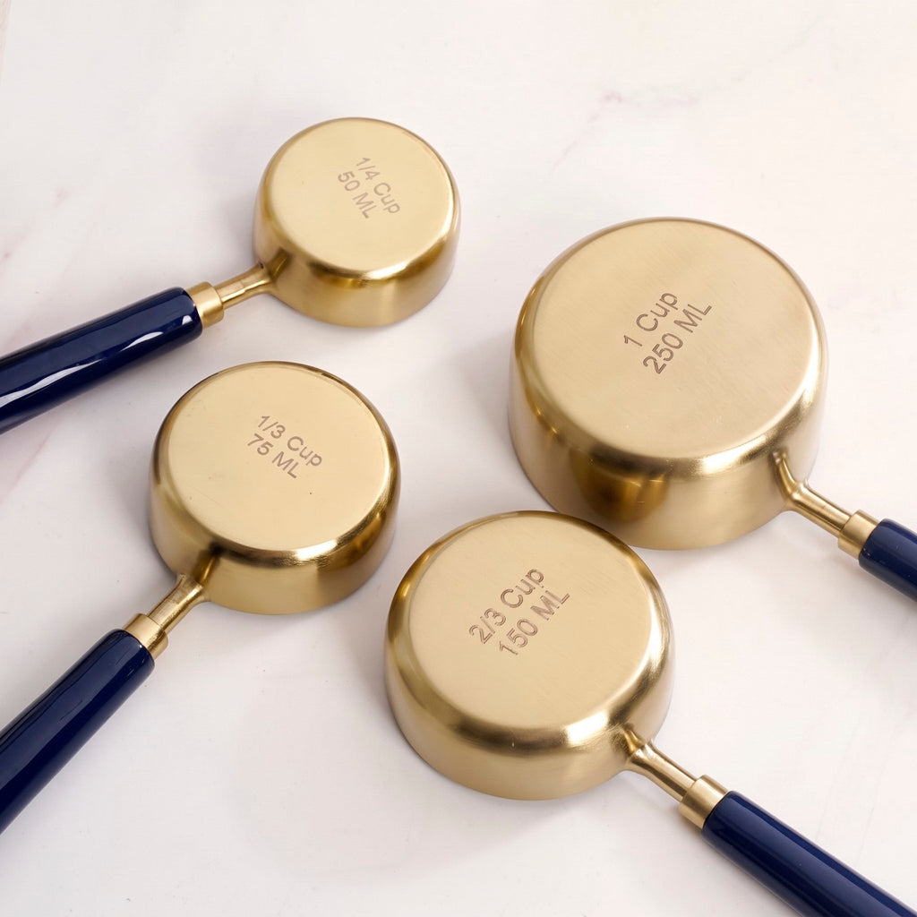 Cobalt Measuring Spoon Set Of 4 Nestasia