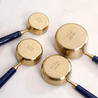 Cobalt Measuring Spoon Set Of 4 Nestasia