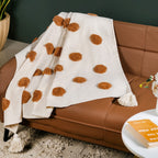 Tuft And Tassel Pure Cotton Throw Nestasia
