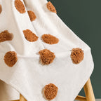 Tuft And Tassel Pure Cotton Throw Nestasia