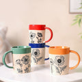 Poppy Grove Ceramic Coffee Mug Set Of 4 450ml Nestasia