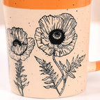 Poppy Grove Ceramic Coffee Mug Set Of 4 450ml Nestasia