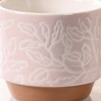 Ceramic Gaia Stackable Coffee Cup Set Of 4 250ml Nestasia