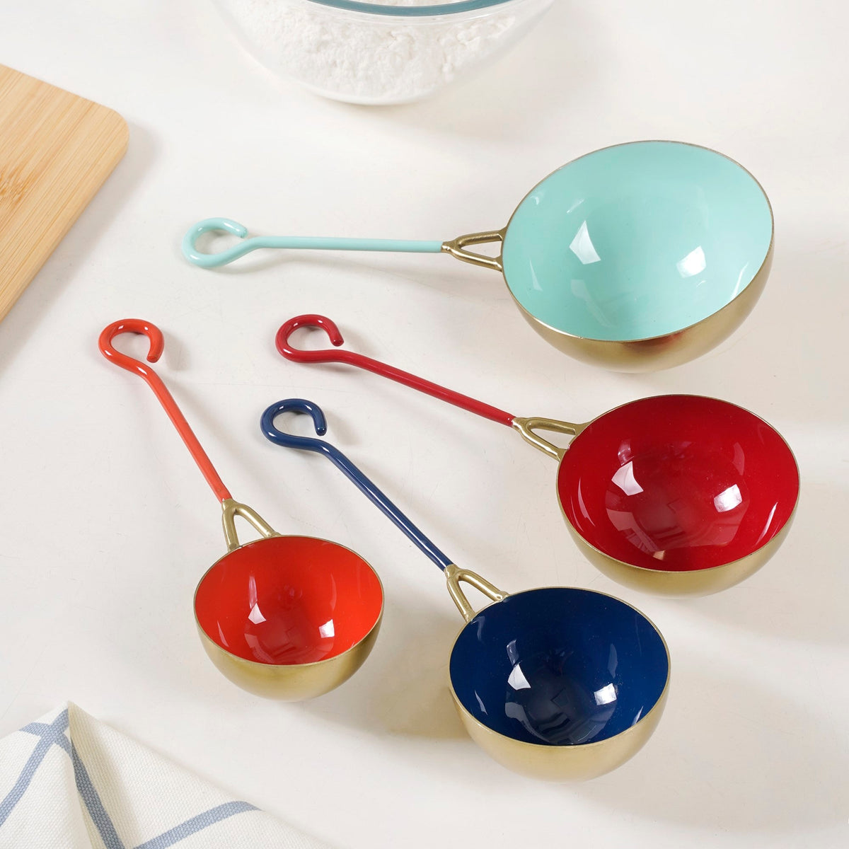 Colour Pop Enamel Measuring Cup Set Of 4 Nestasia