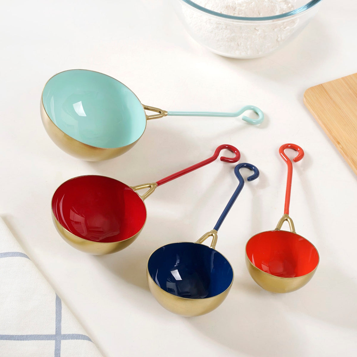 Colour Pop Enamel Measuring Cup Set Of 4 Nestasia
