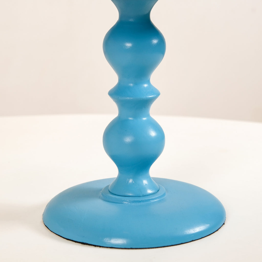 Colour Pop Square Riser Cake Stand Set Of 2 Peach Blue Nestasia