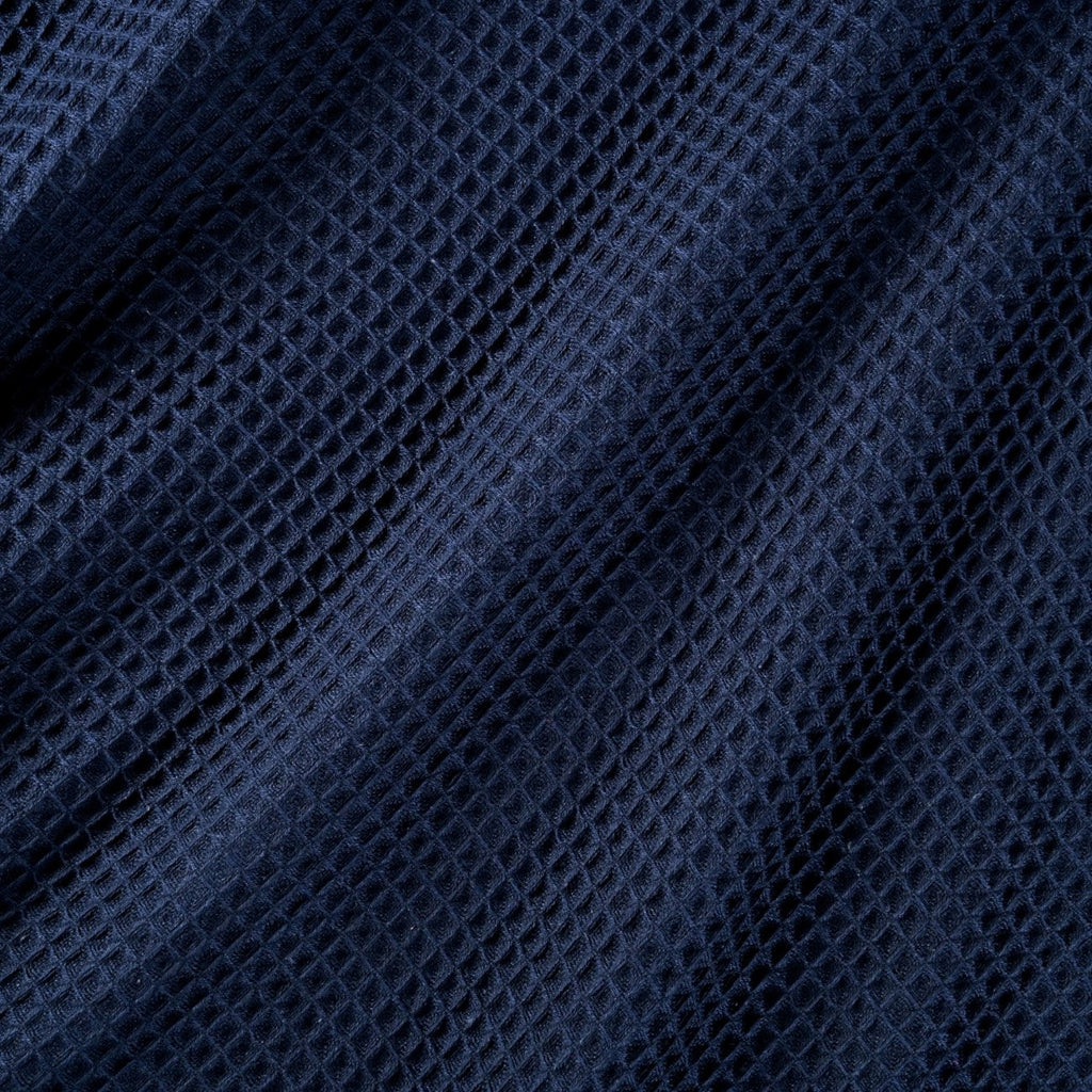 Combed Cotton Waffle Sofa Throw Blanket Deep Blue 220x200cm Nestasia