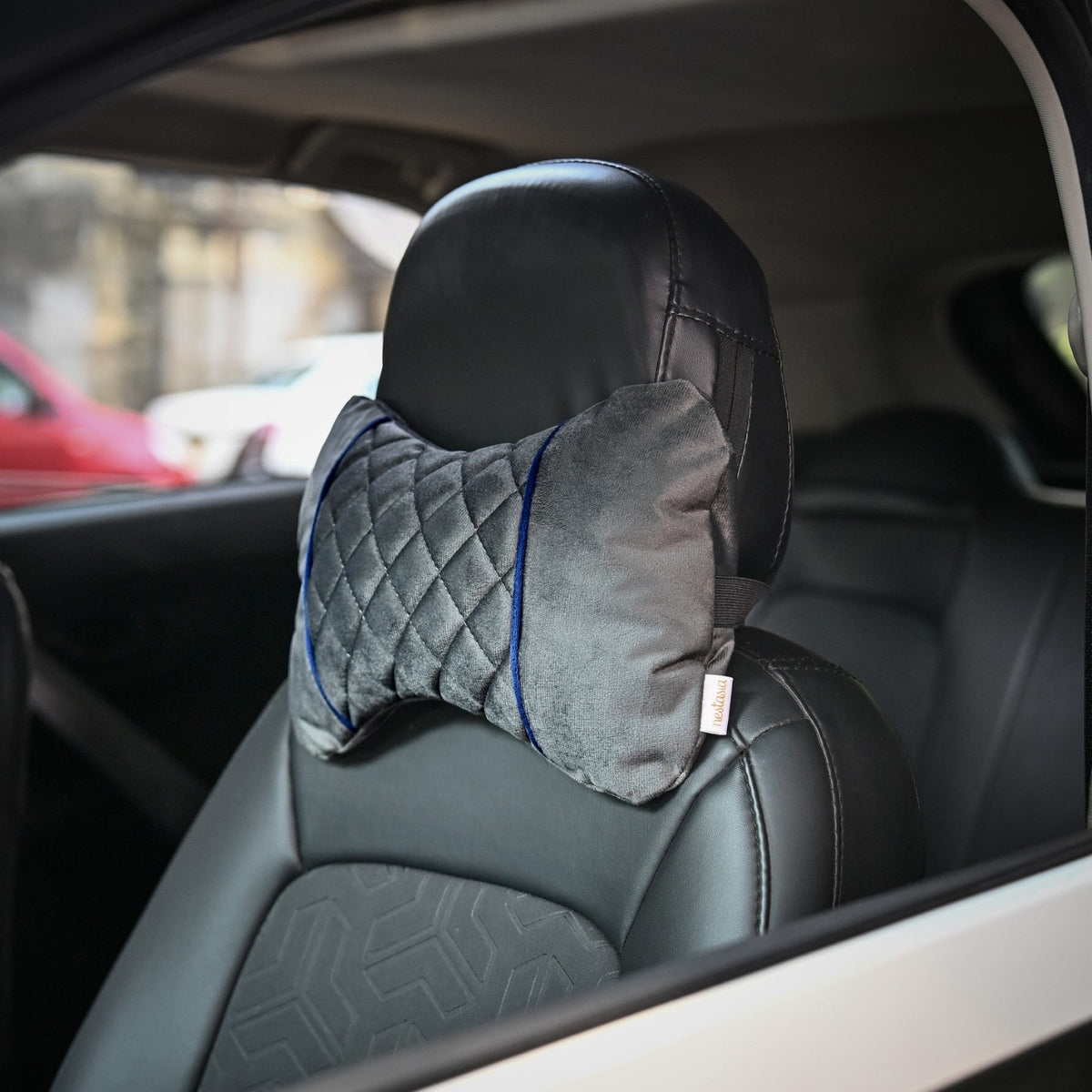 Comfortable Neck Rest Pillows For Cars Set Of 2 Nestasia