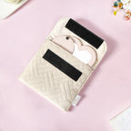 Compact Velvet Sanitary Napkin Pouch Set Of 4 Nestasia