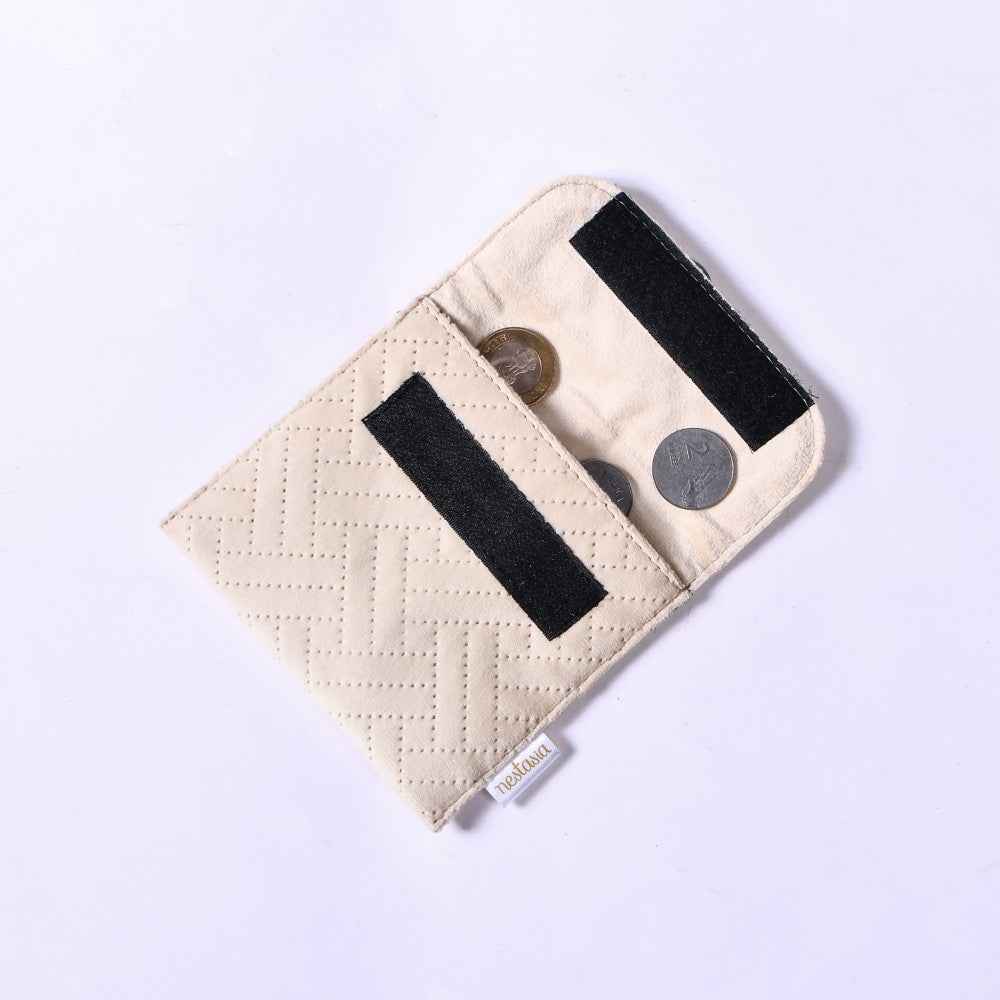 Compact Velvet Sanitary Napkin Pouch Set Of 4 Nestasia