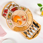 Complete Hosting Expandable Charcuterie Set Of 12 Nestasia