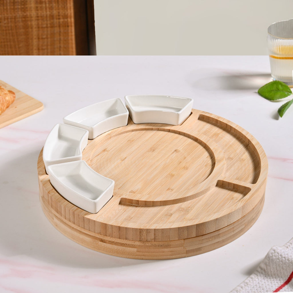 Complete Hosting Expandable Charcuterie Set Of 12 Nestasia
