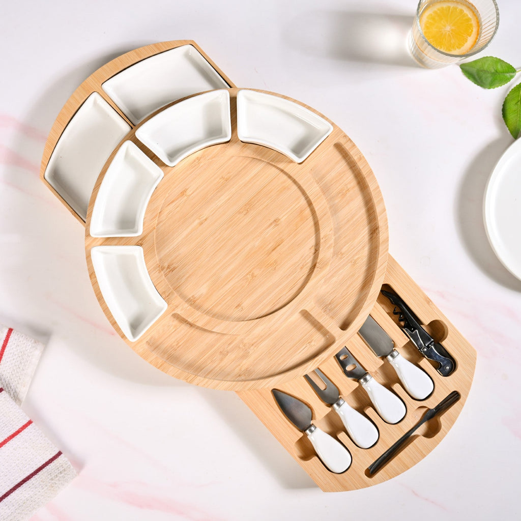 Complete Hosting Expandable Charcuterie Set Of 12 Nestasia