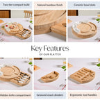 Complete Hosting Expandable Charcuterie Set Of 12 Nestasia