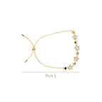 Constellation Of Stars Gold Chain Bracelet Nestasia
