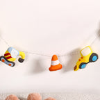 Construction Site Bunting For Kids Room Decor Nestasia