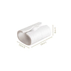 Contemporary Tissue Holder White Nestasia