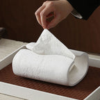 Contemporary Tissue Holder White Nestasia