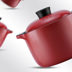 Cooking Pot Red