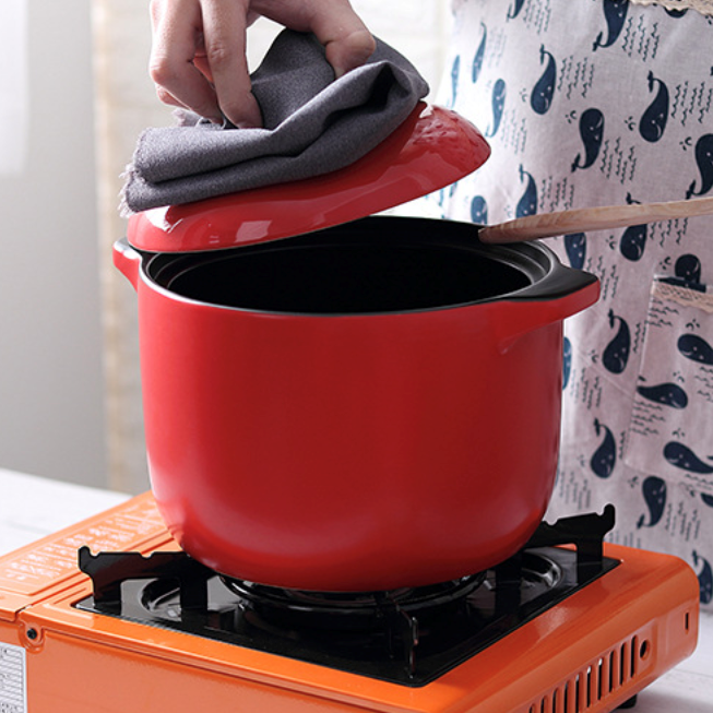 Cooking Pot Red