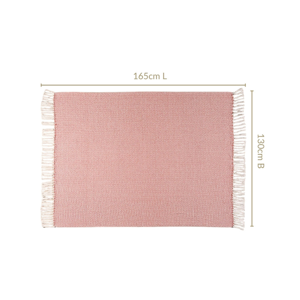 Coral Weave Pure Cotton Throw Nestasia